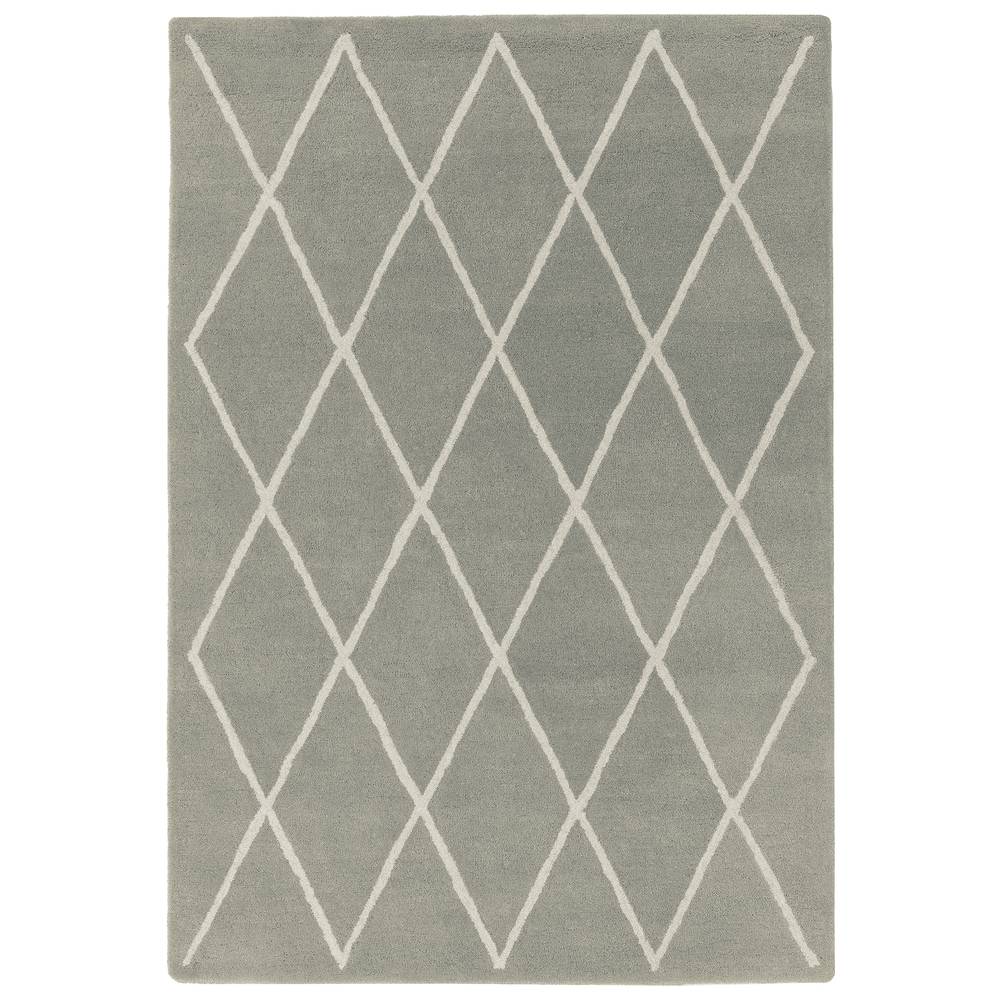 Albany Rug 160x230cm Diamond Silver Rug