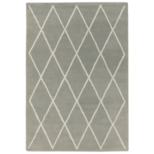 Albany Rug 200x290cm Diamond Silver Rug