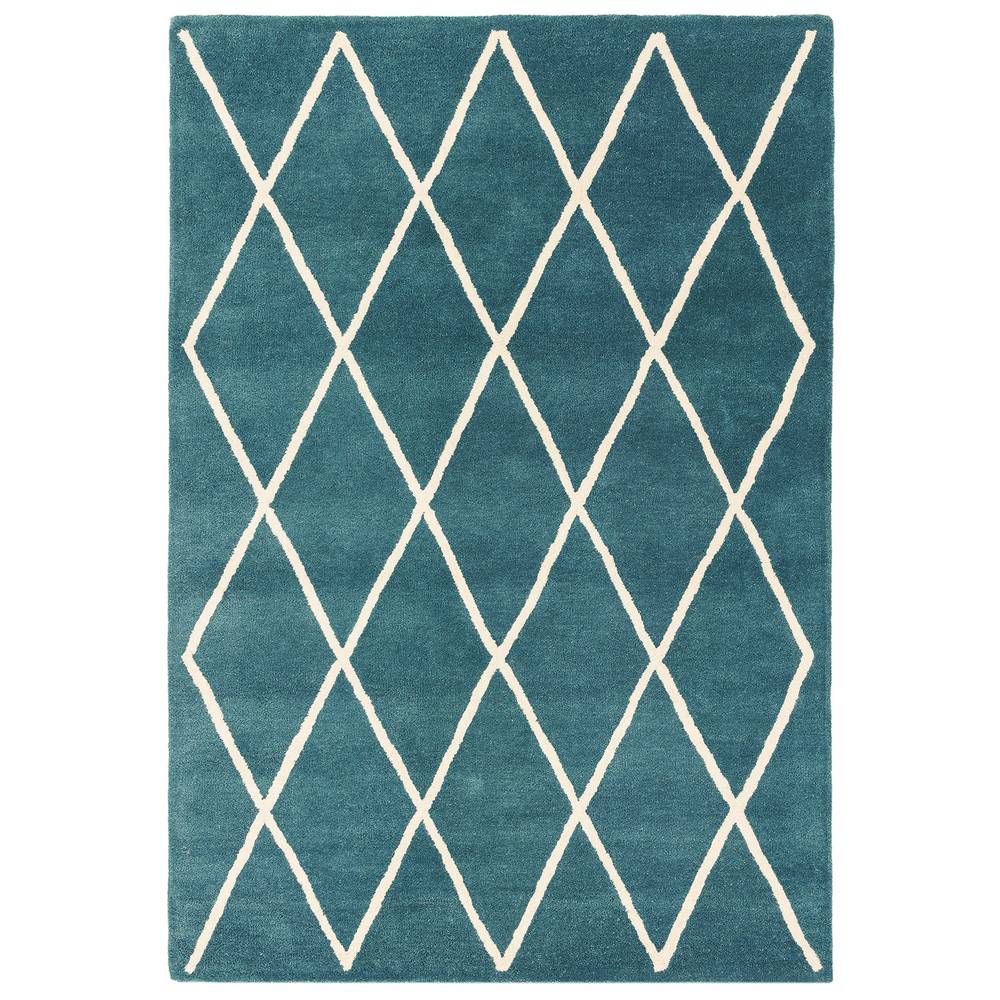 Albany Rug 120x170cm Diamond Teal Rug