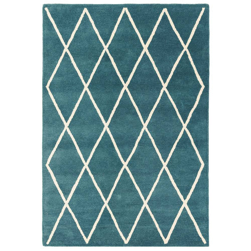 Albany Rug 080x150cm Diamond Teal Rug