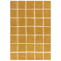 Albany Rug 120x170cm Grid Gold Rug