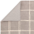 Albany Rug 080x150cm Grid Silver Rug
