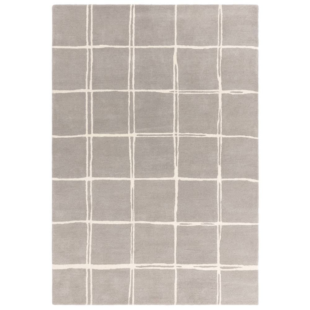 Albany Rug 120x170cm Grid Silver Rug