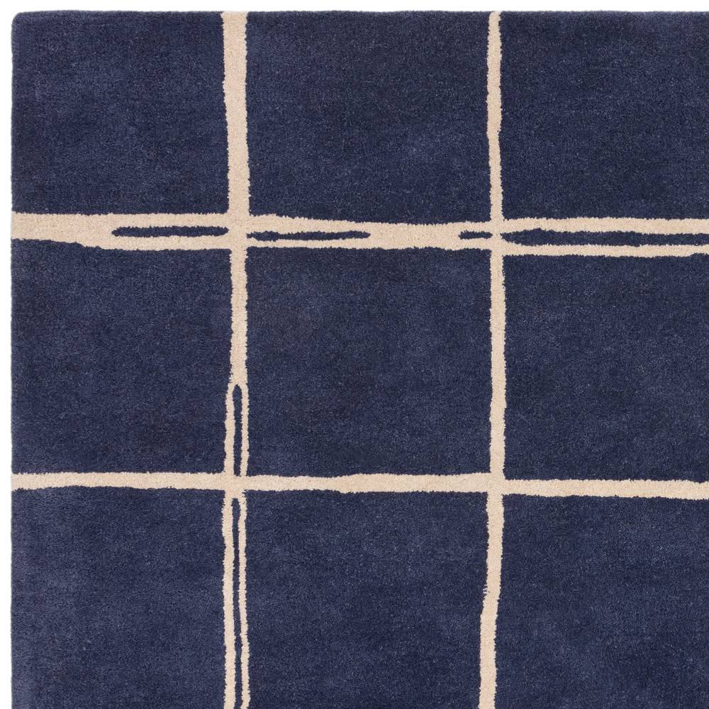 Albany Rug 120x170cm Grid Marine Rug