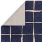 Albany Rug 120x170cm Grid Marine Rug