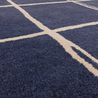 Albany Rug 200x290cm Grid Marine Rug
