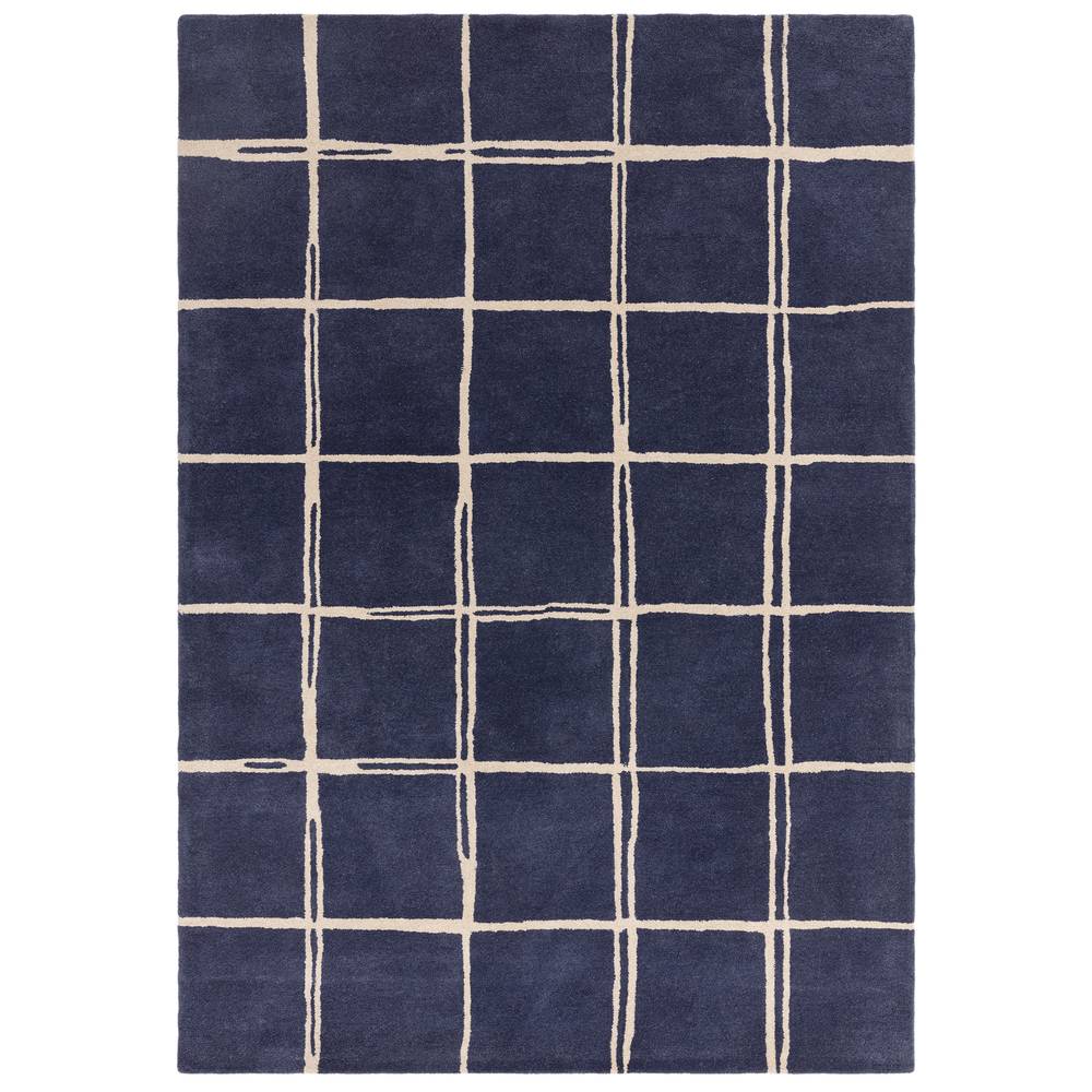 Albany Rug 120x170cm Grid Marine Rug