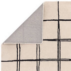 Albany Rug 120x170cm Grid Monochrome Rug