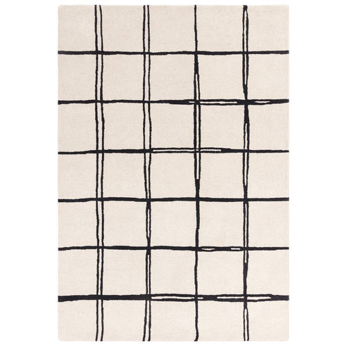Albany Rug 080x150cm Grid Monochrome Rug