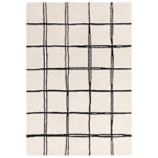 Albany Rug 120x170cm Grid Monochrome Rug