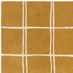 Albany Rug 120x170cm Grid Gold Rug