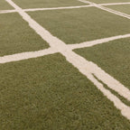 Albany Rug 080x150cm Grid Olive Rug