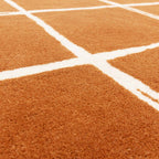 Albany Rug 120x170cm Grid Rust Rug