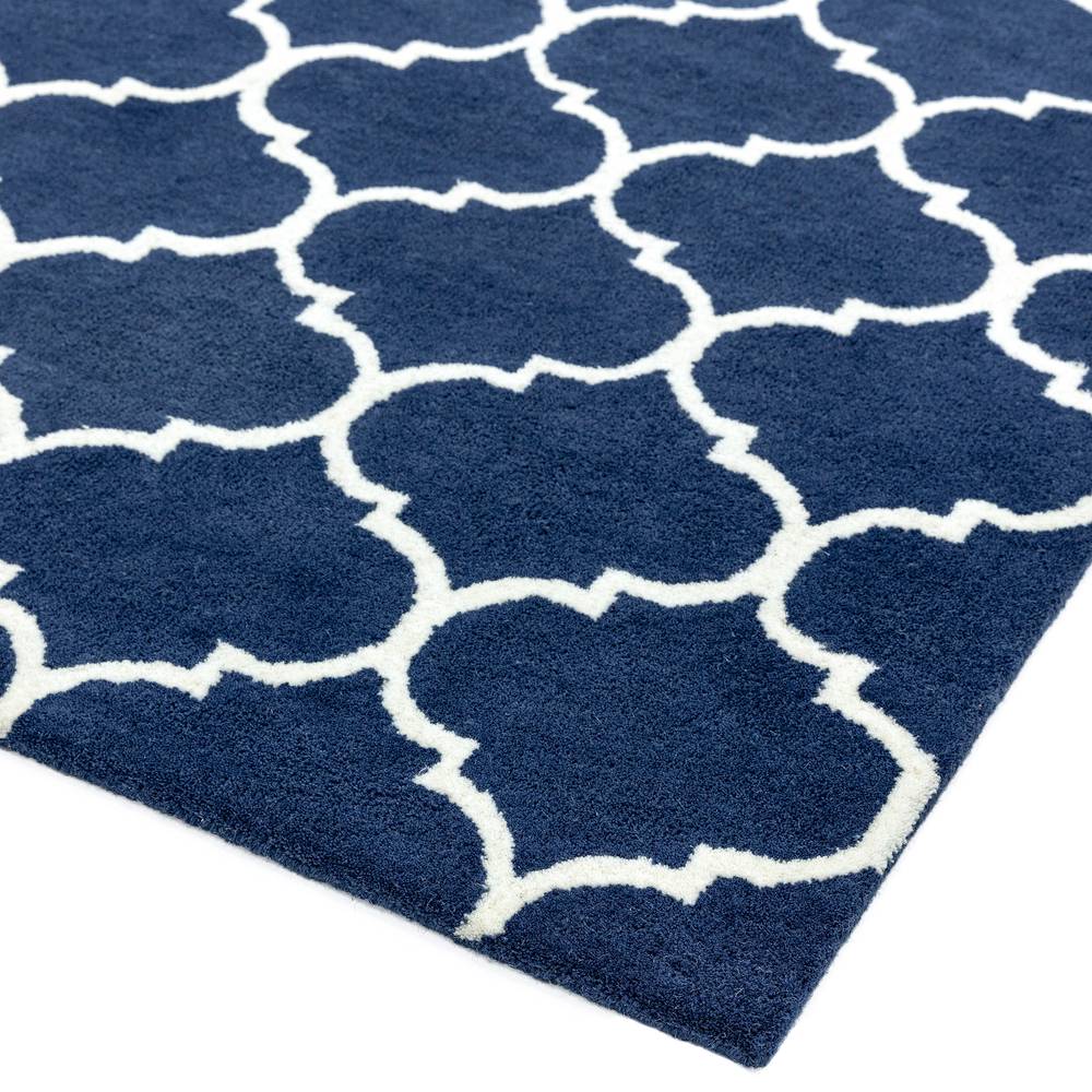 Albany Rug 080x150cm Ogee Blue Rug