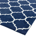 Albany Rug 080x150cm Ogee Blue Rug
