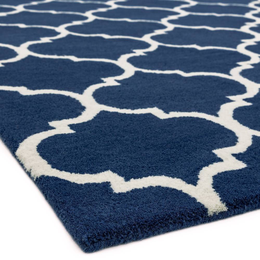 Albany Rug 080x150cm Ogee Blue Rug