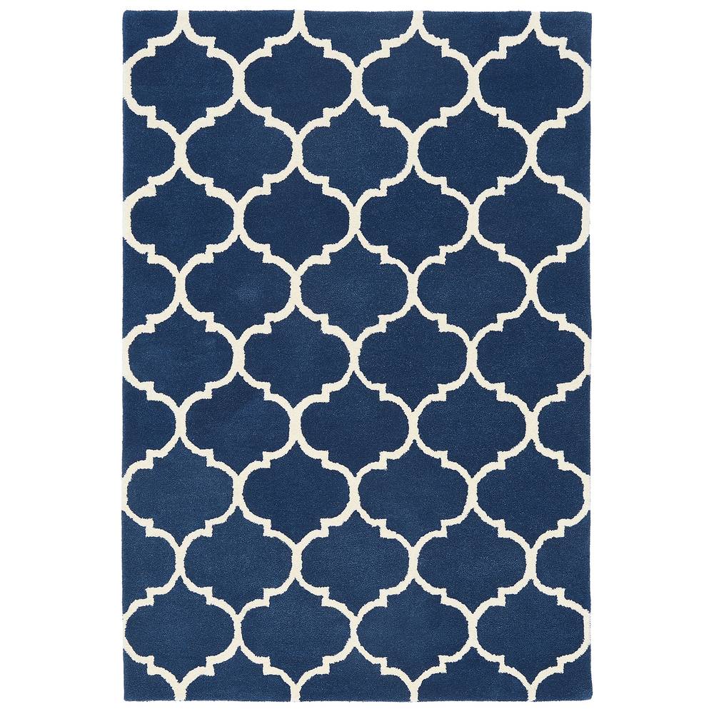 Albany Rug 080x150cm Ogee Blue Rug