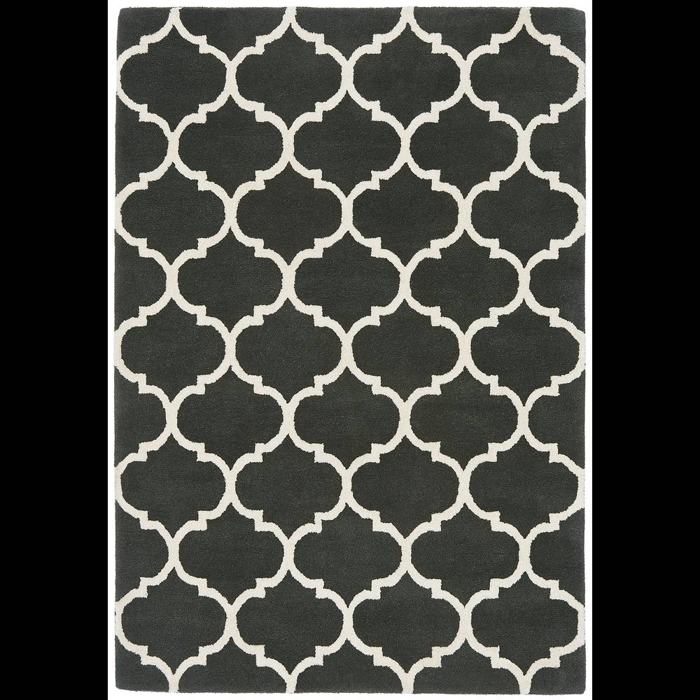 Albany Rug 080x150cm Ogee Charcoal Rug