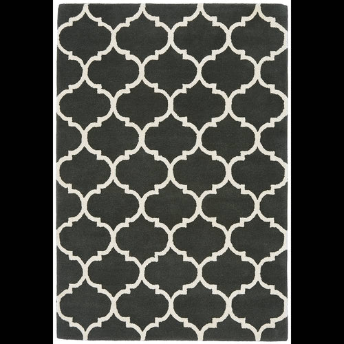 Albany Rug 080x150cm Ogee Charcoal Rug
