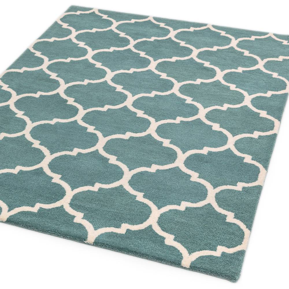 Albany Rug 080x150cm Ogee Duck Egg Rug
