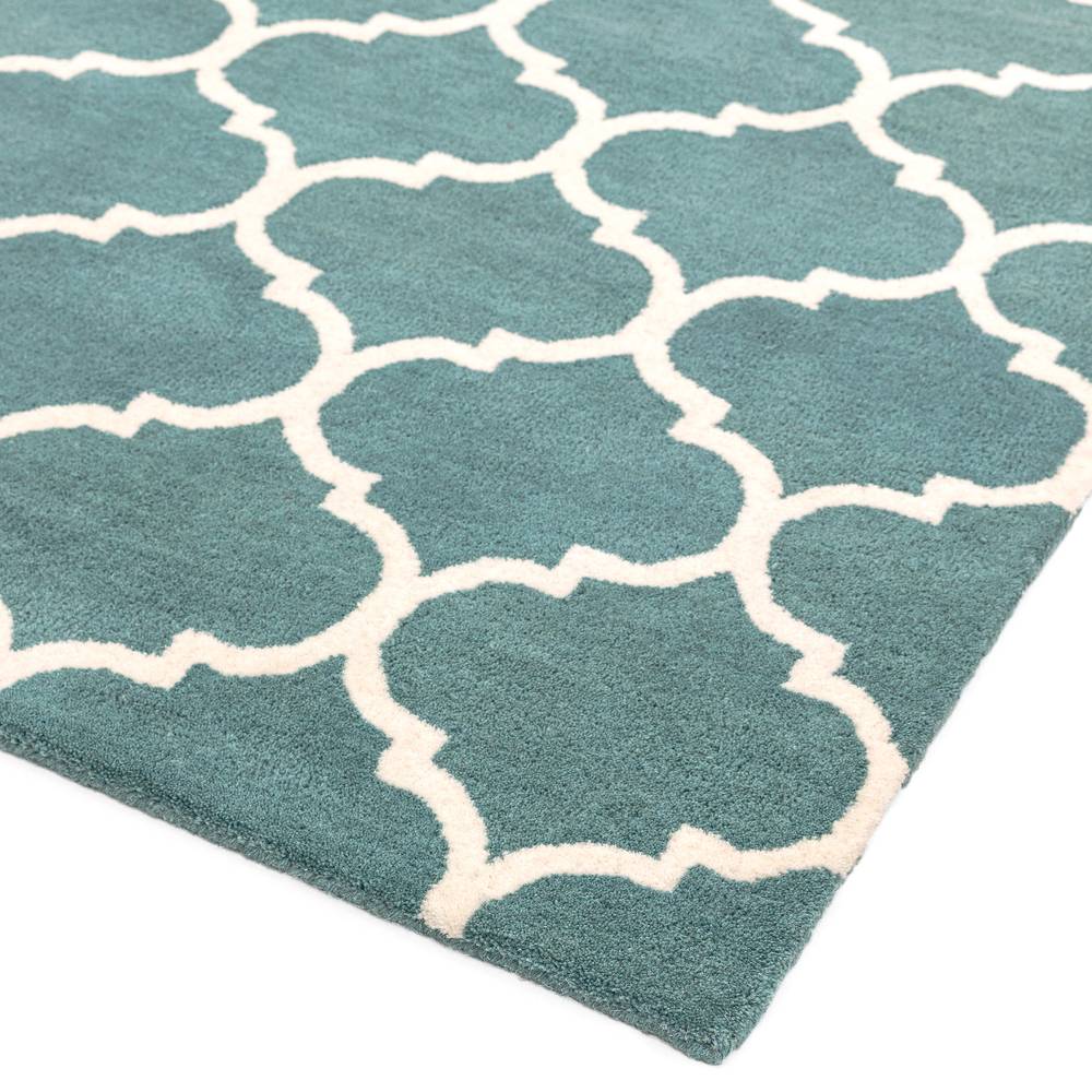 Albany Rug 080x150cm Ogee Duck Egg Rug