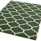 Albany Rug 080x150cm Ogee Green Rug