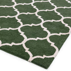 Albany Rug 080x150cm Ogee Green Rug