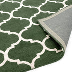 Albany Rug 080x150cm Ogee Green Rug