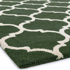 Albany Rug 080x150cm Ogee Green Rug