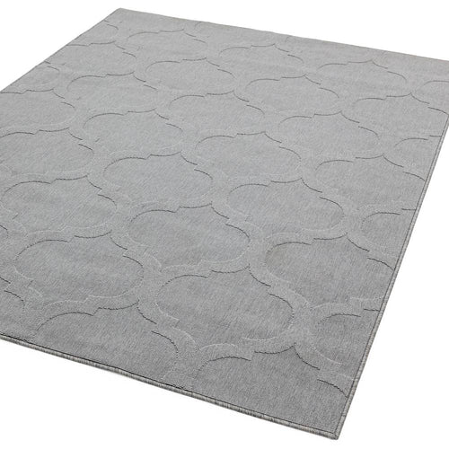 Antibes 080x150cm AN01 Grey Trellis Rug