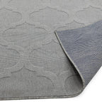 Antibes 080x150cm AN01 Grey Trellis Rug