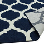 Antibes 160x230cm AN02 Blue Trellis Rug