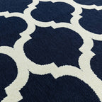 Antibes 160x230cm AN02 Blue Trellis Rug