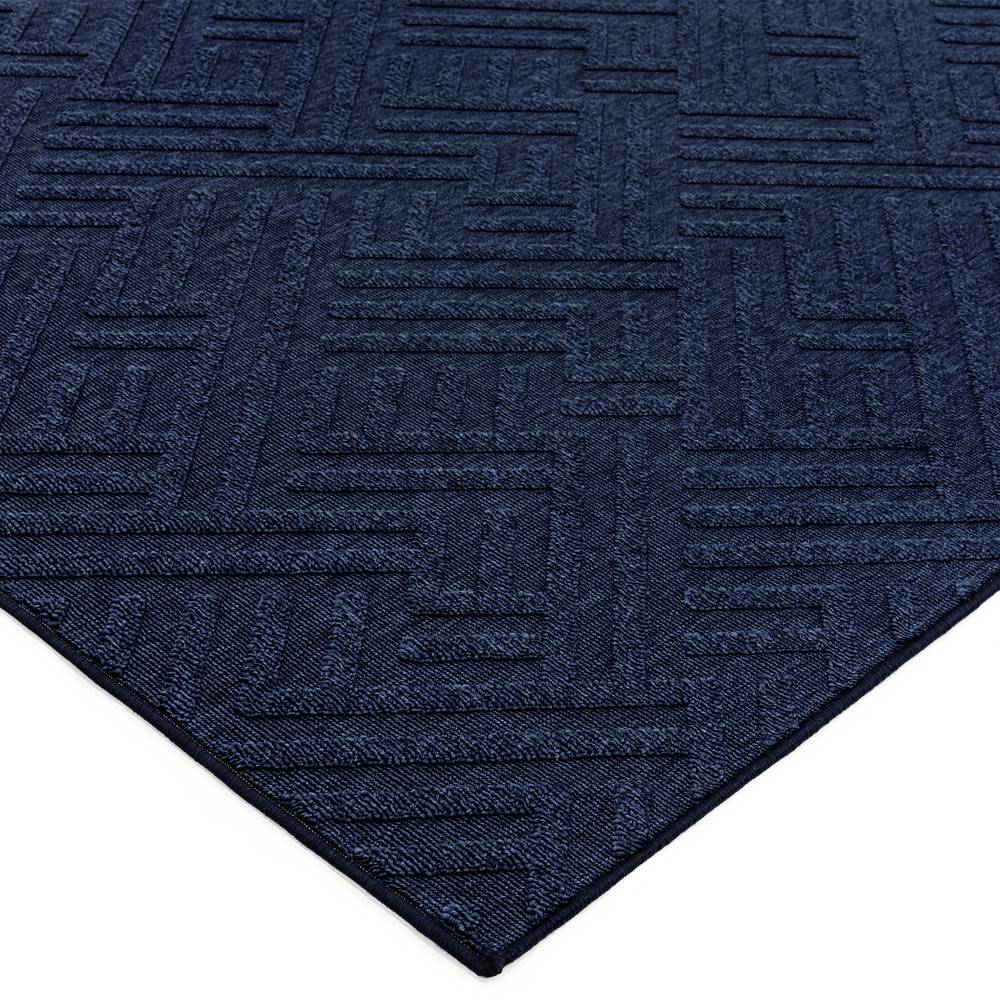 Antibes 120x170cm AN05 Blue Linear Rug