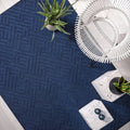 Antibes 120x170cm AN05 Blue Linear Rug