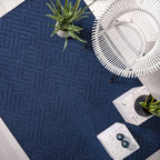 Antibes 200x290cm AN05 Blue Linear Rug