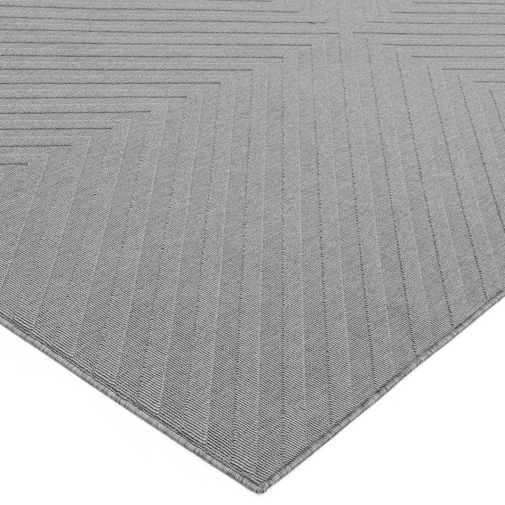 Antibes 120x170cm AN07 Light Grey Arrow Rug