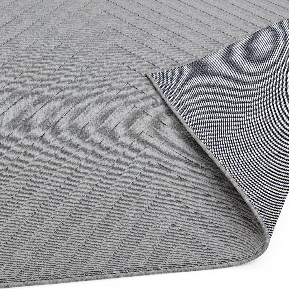 Antibes 120x170cm AN07 Light Grey Arrow Rug