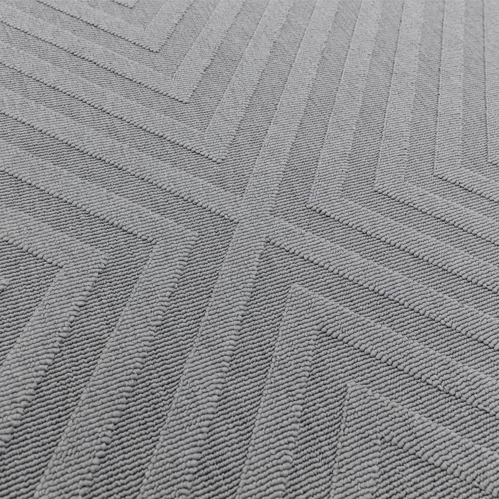 Antibes 120x170cm AN07 Light Grey Arrow Rug