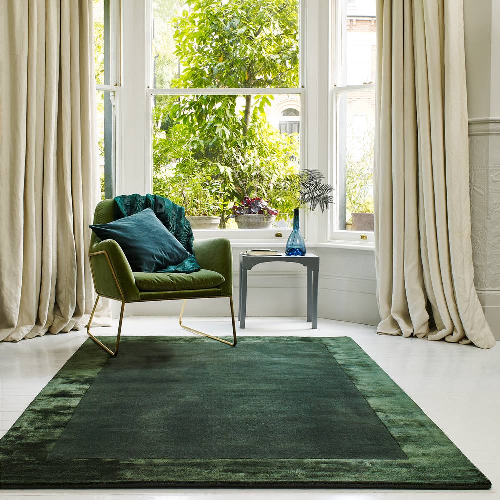 Ascot Rug 080x150cm Green Rug