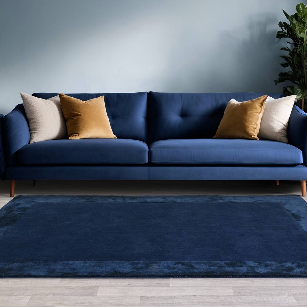 Ascot Rug 120x170cm Navy Rug