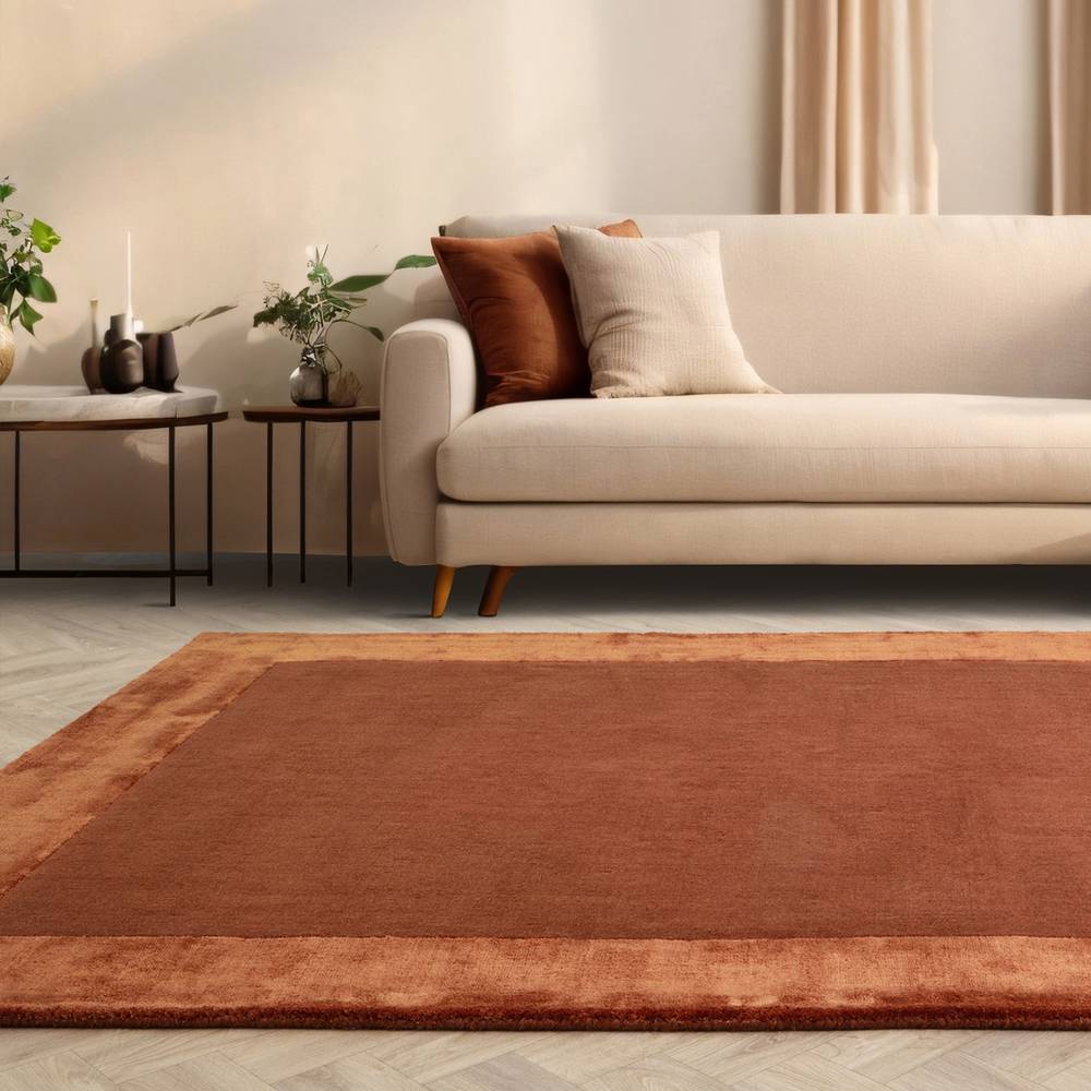 Ascot Rug 120x170cm Rust Rug