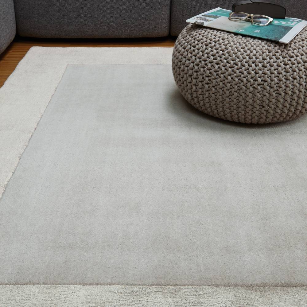 Ascot Rug 160x230cm Silver Rug