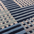 Aspect 120x170cm Blue Multi Rug