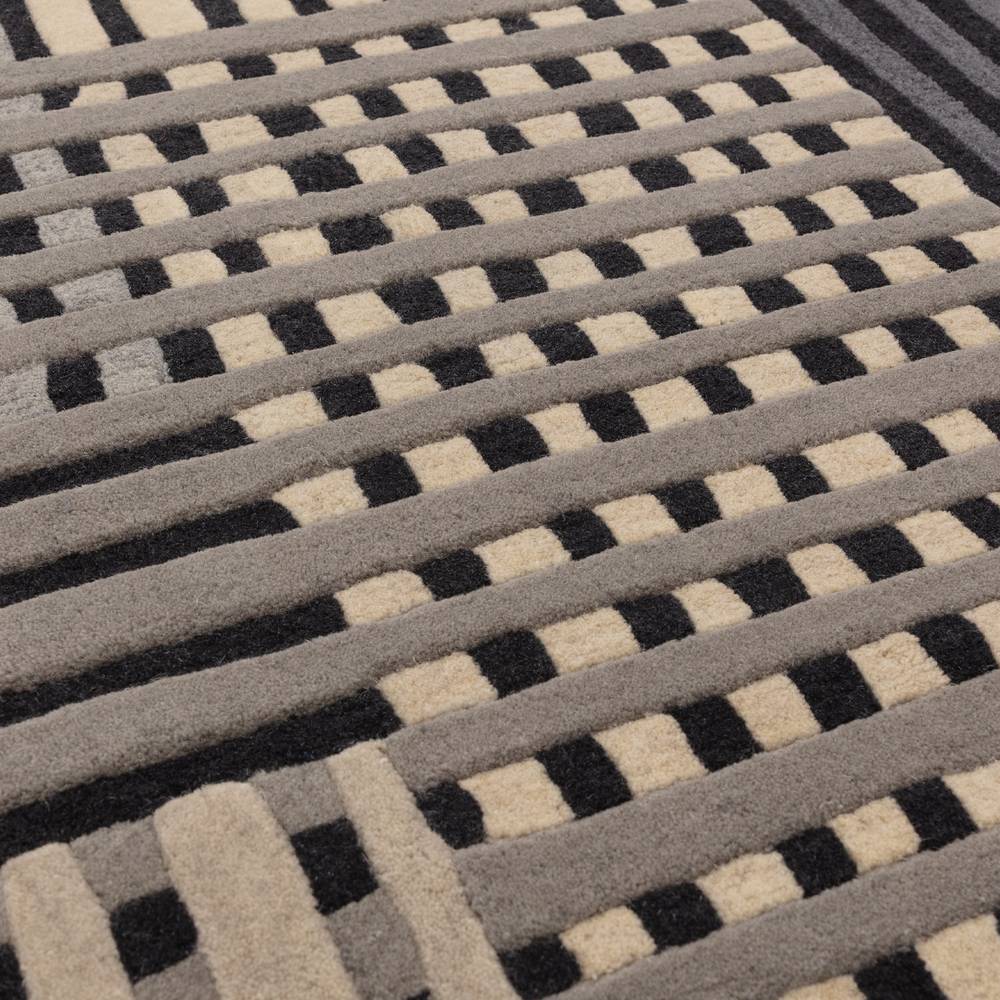 Aspect 120x170cm Grey Multi Rug