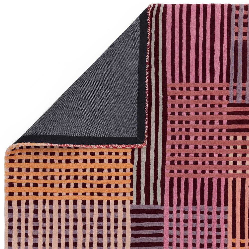 Aspect 160x230cm Red Multi Rug