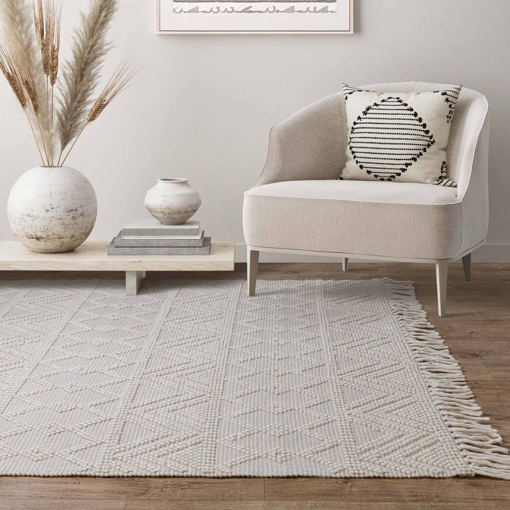 Asra 200x290cm Ivory Rug