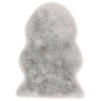 Auckland Luxury Faux Sheepskin 070x140cm Silver Rug