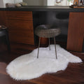 Auckland Luxury Faux Sheepskin 070x140cm White Rug