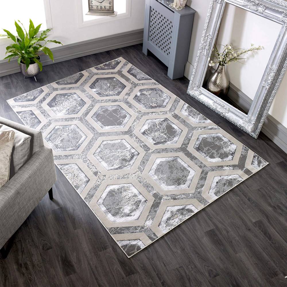 Aurora 080x150cm Crystal Rug AU12 Rug